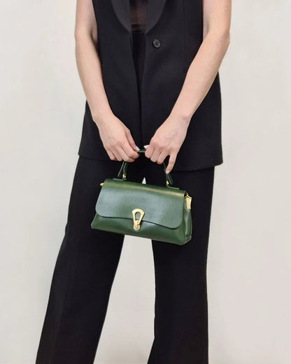 Leder Handtasche "Primel" - TOLLzWOOD