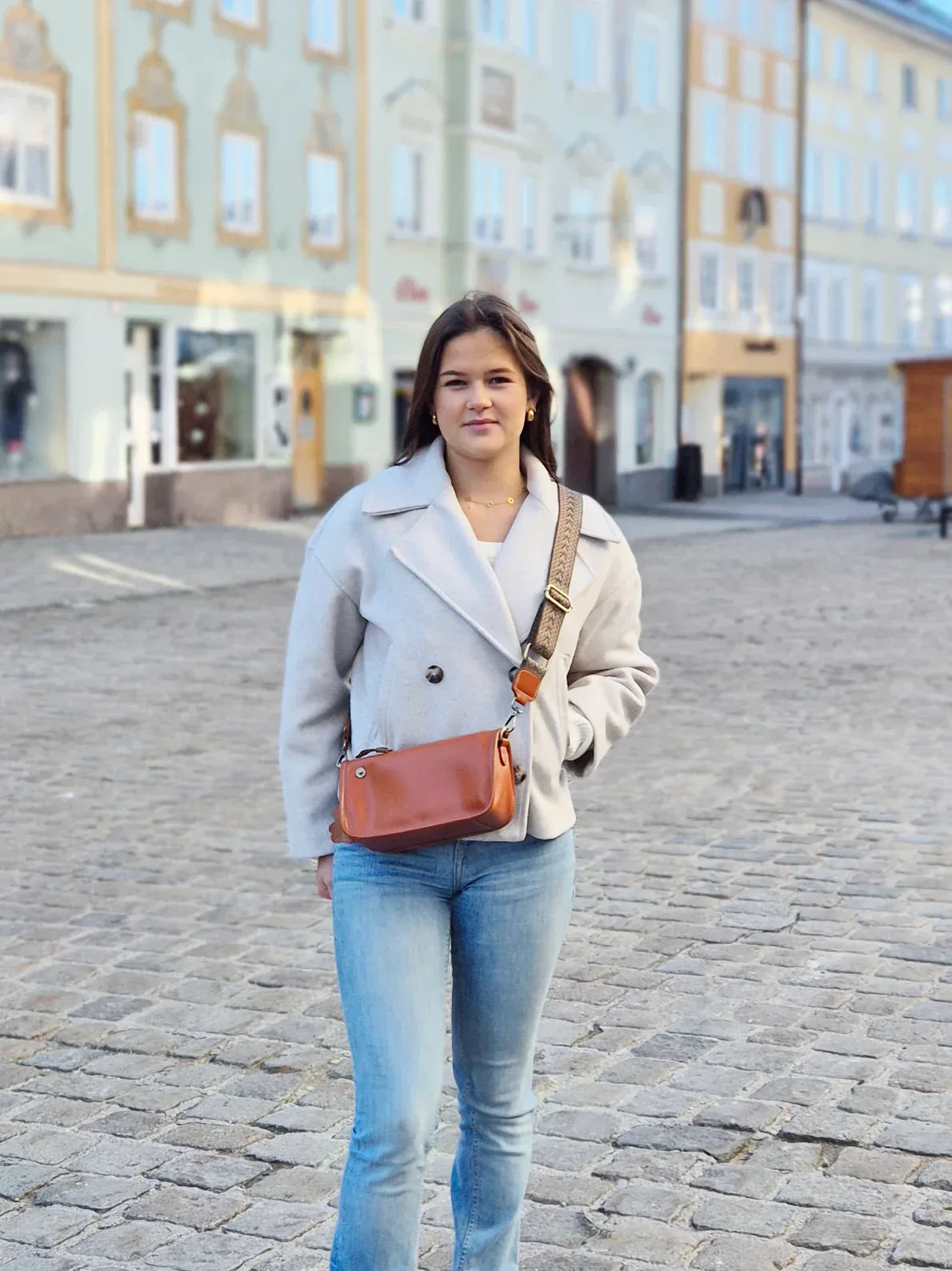 Leder Handtasche "Lupine" - TOLLzWOOD