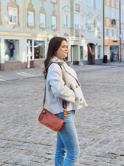 Leder Handtasche "Lupine" - TOLLzWOOD