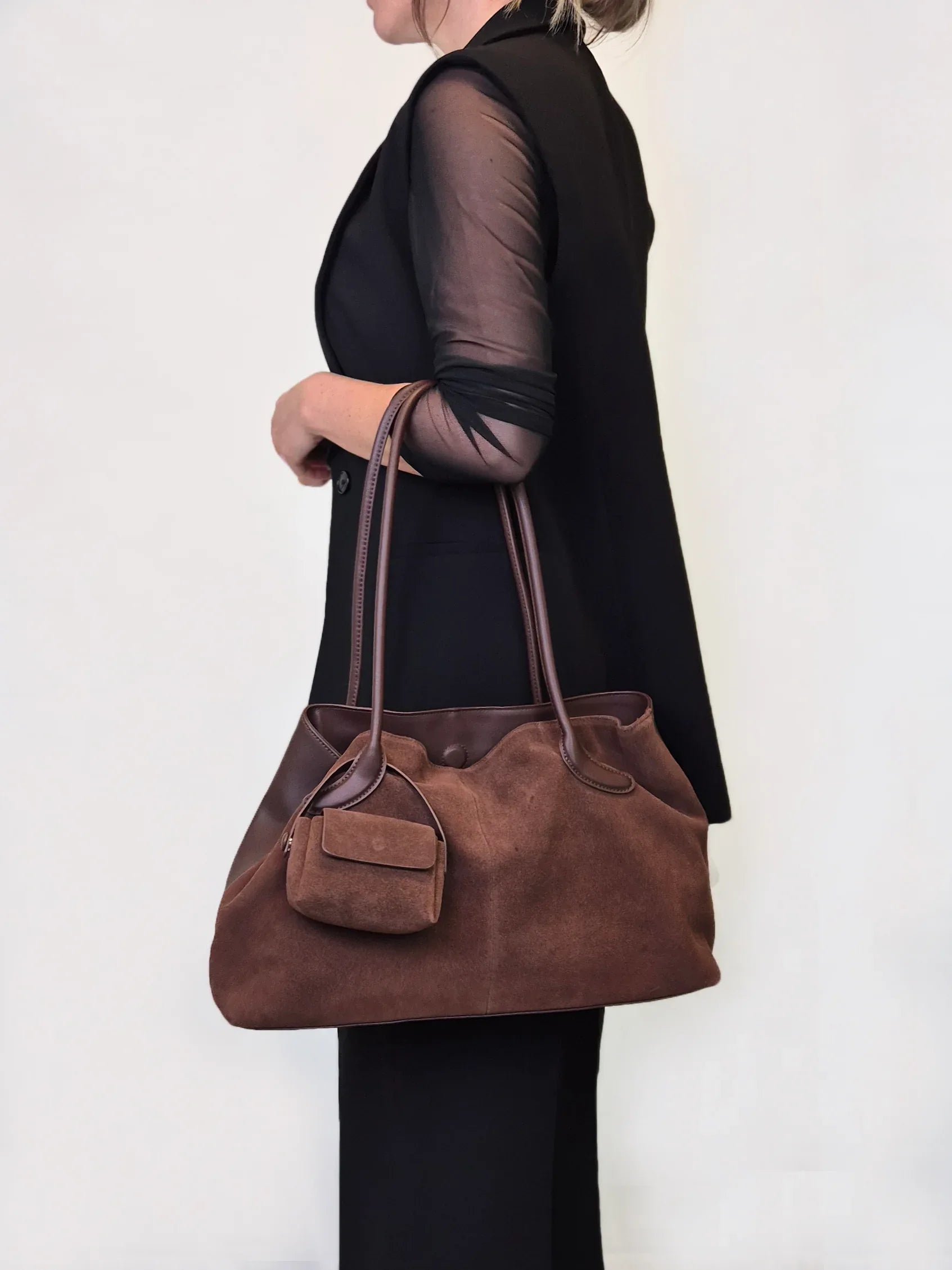 Leder Handtasche "Jasmin" - TOLLzWOOD