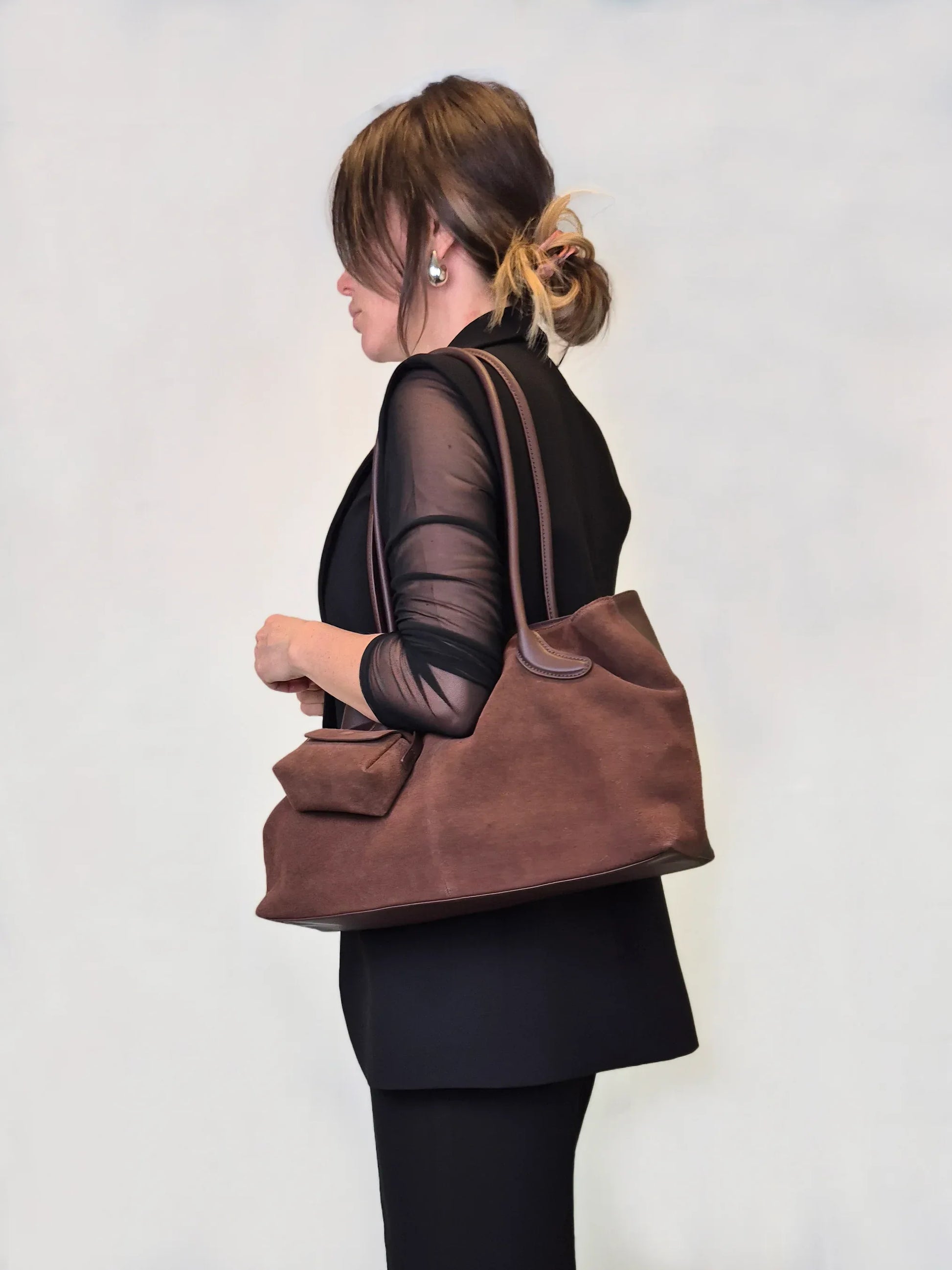 Leder Handtasche "Jasmin" - TOLLzWOOD