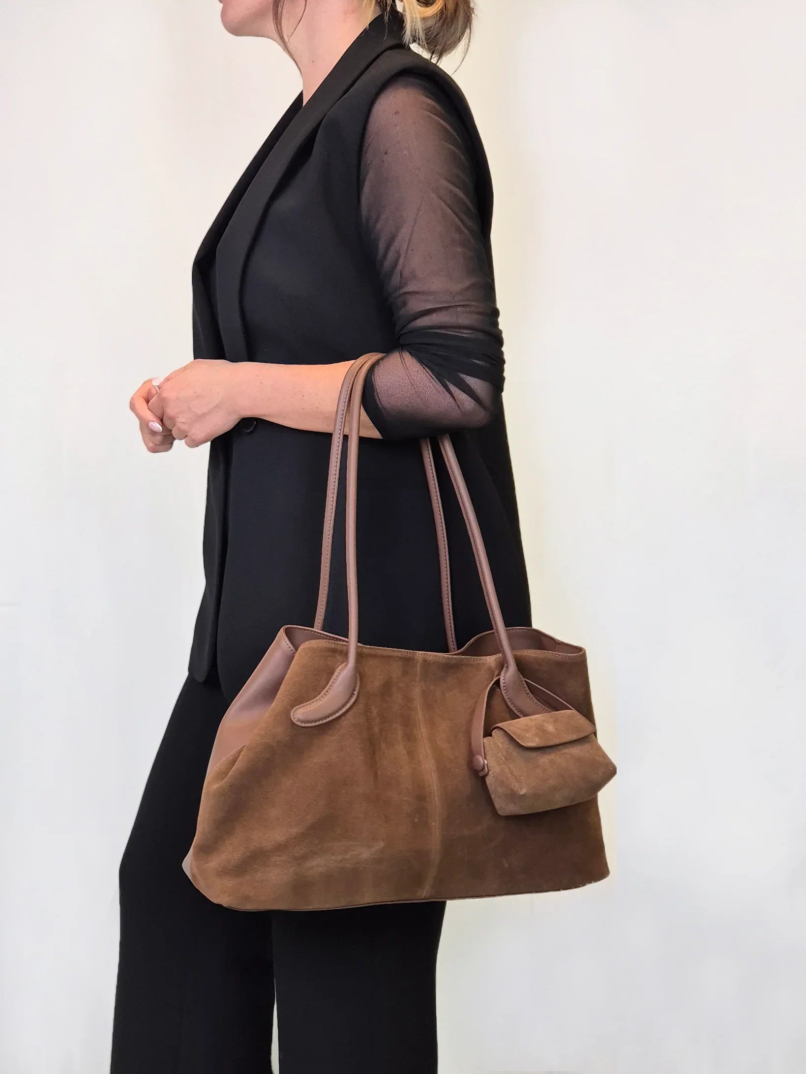 Leder Handtasche "Jasmin" - TOLLzWOOD