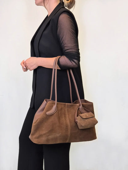 Leder Handtasche "Jasmin" - TOLLzWOOD