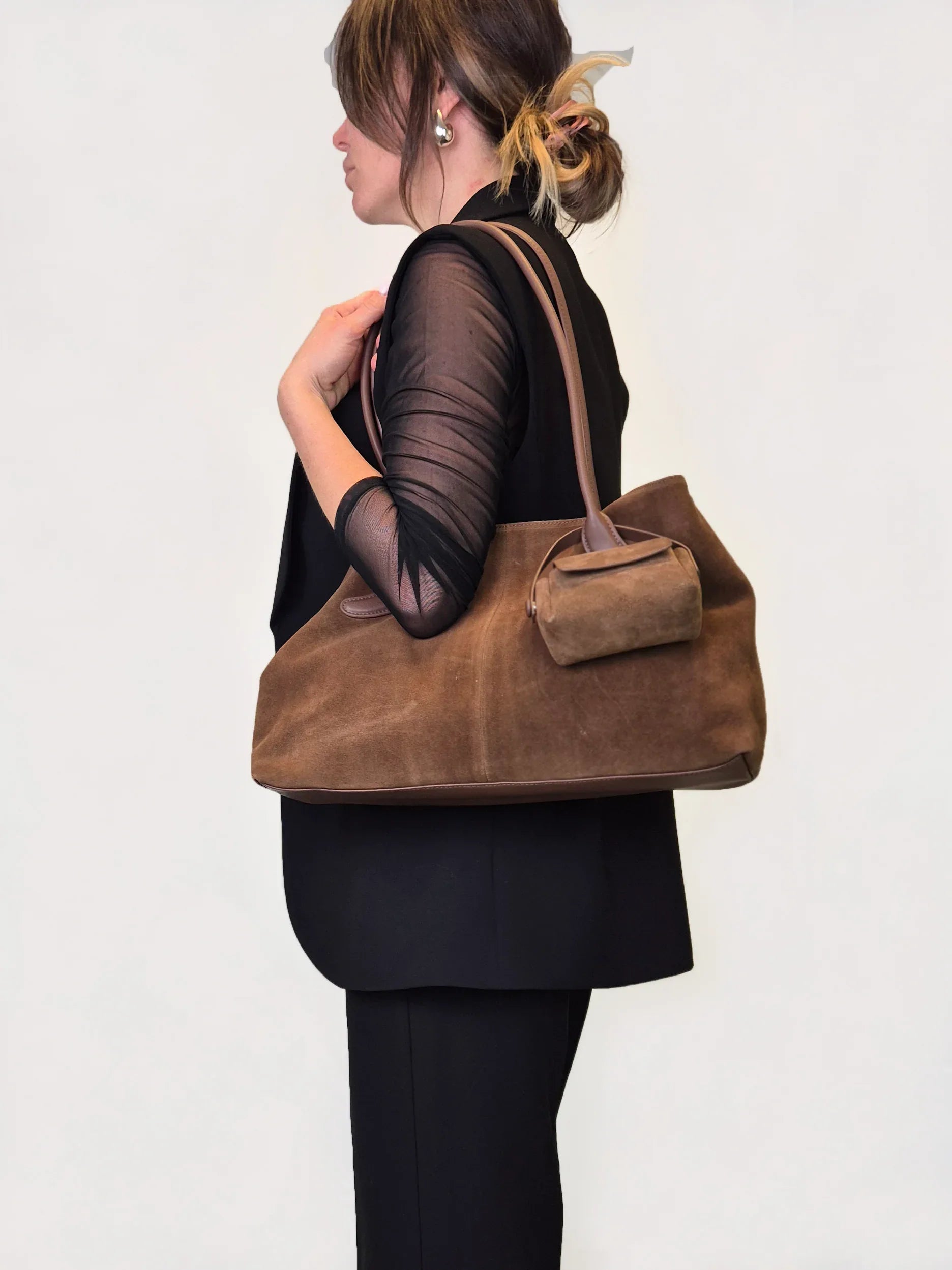 Leder Handtasche "Jasmin" - TOLLzWOOD