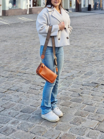 Leder Handtasche "Lupine" - TOLLzWOOD