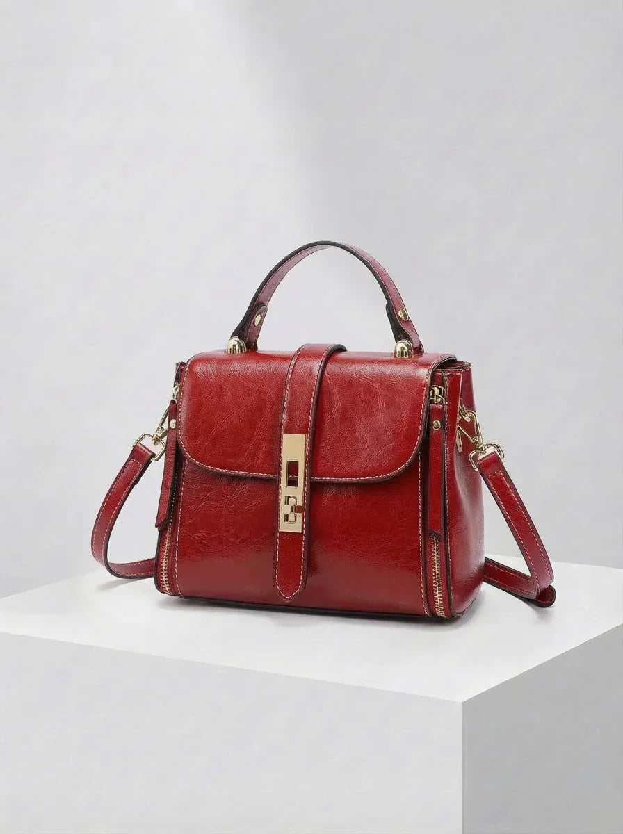 Leder Handtasche "Iris" - TOLLzWOOD