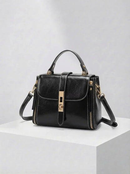 Leder Handtasche "Iris" - TOLLzWOOD