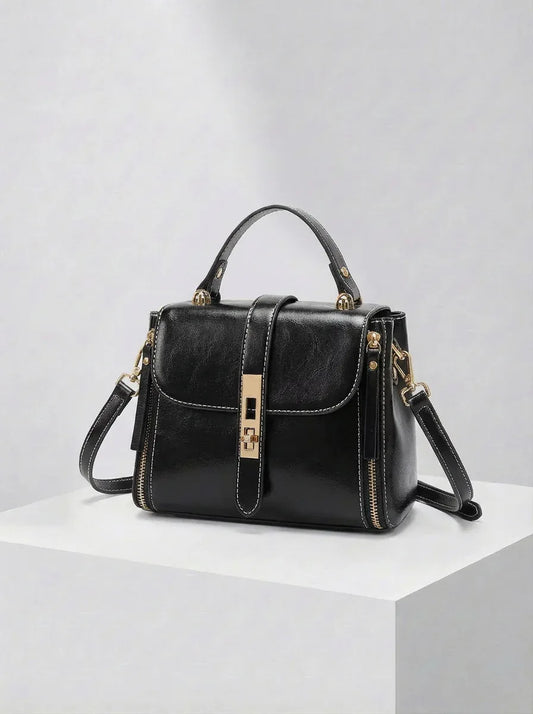 Leder Handtasche "Iris" - TOLLzWOOD