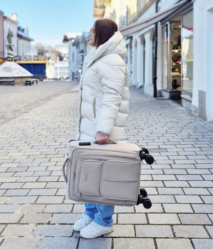 Beige Koffer Lovevook - TOLLzWOOD