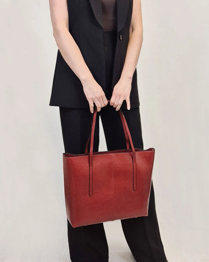 Leder Handtasche "Zinnie" - TOLLzWOOD