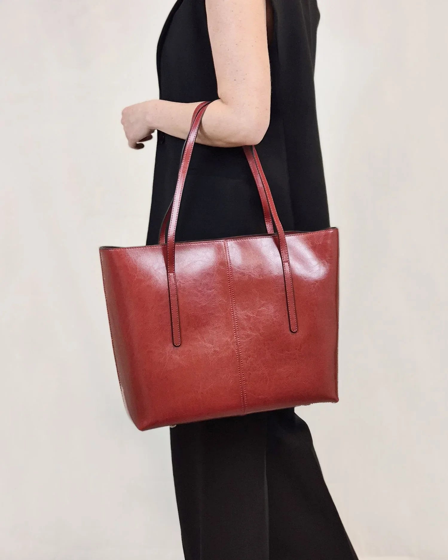 Leder Handtasche "Zinnie" - TOLLzWOOD