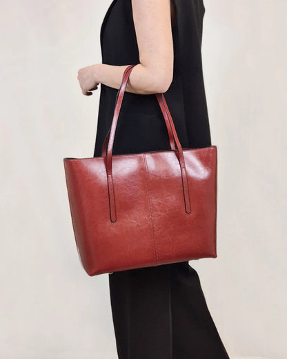 Leder Handtasche "Zinnie" - TOLLzWOOD