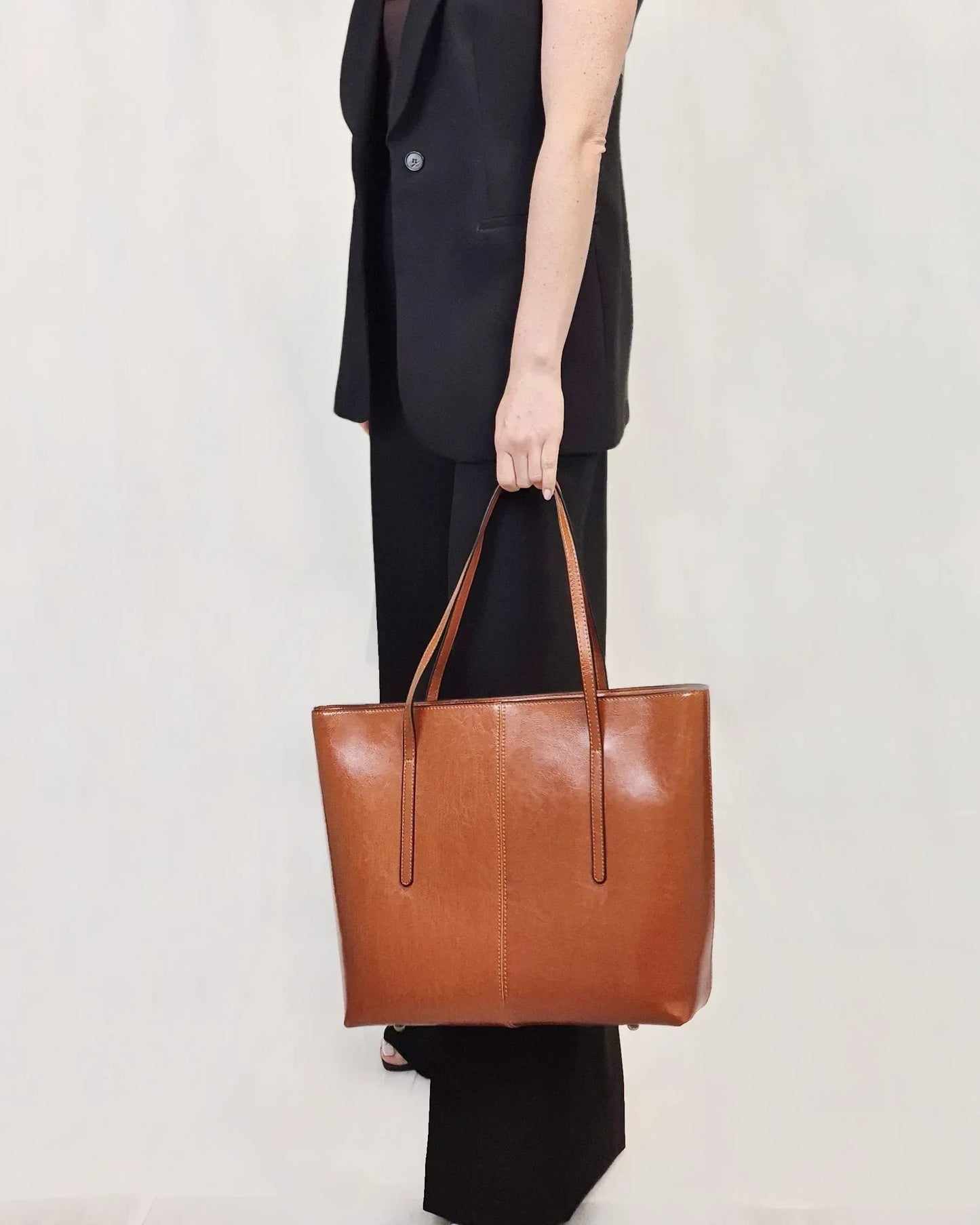 Leder Handtasche "Zinnie" - TOLLzWOOD