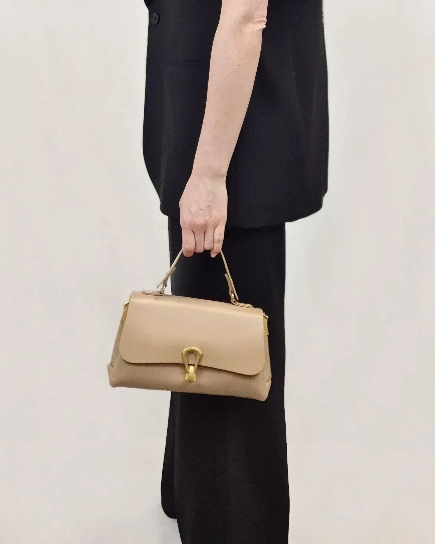 Leder Handtasche "Primel" - TOLLzWOOD