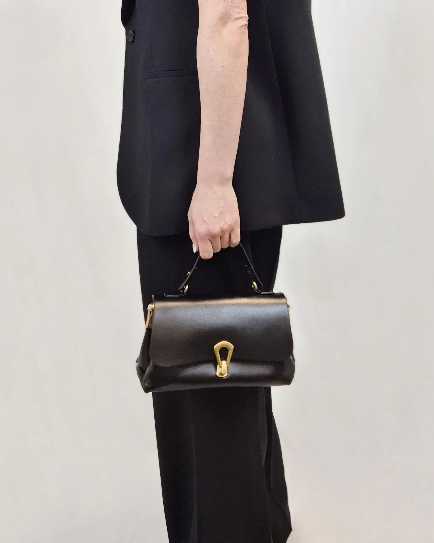 Leder Handtasche "Primel" - TOLLzWOOD