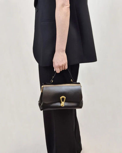 Leder Handtasche "Primel" - TOLLzWOOD