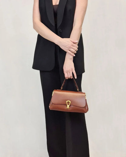 Leder Handtasche "Primel" - TOLLzWOOD