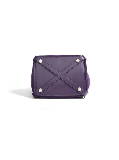 Leder Handtasche "Lotus" - TOLLzWOOD