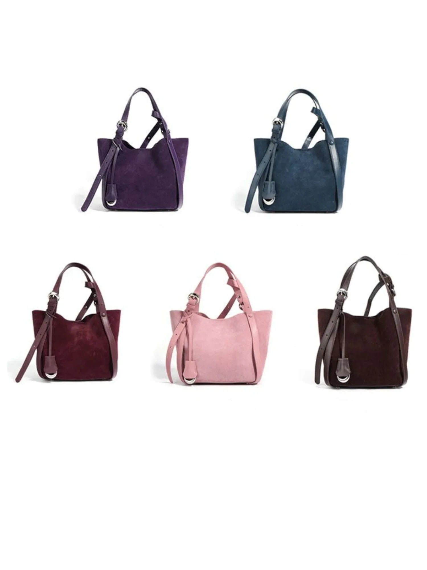 Leder Handtasche "Lotus" - TOLLzWOOD