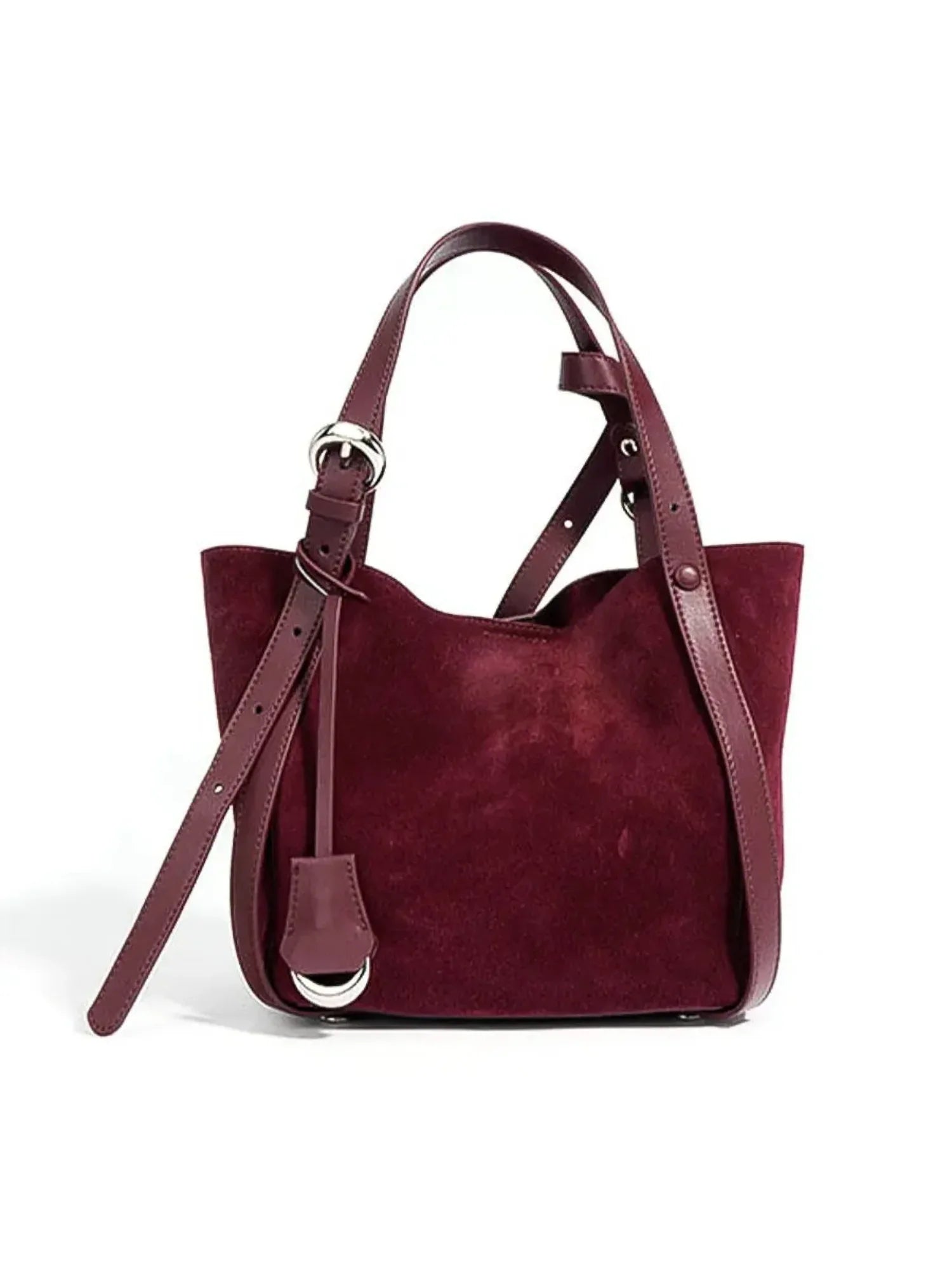 Leder Handtasche "Lotus" - TOLLzWOOD