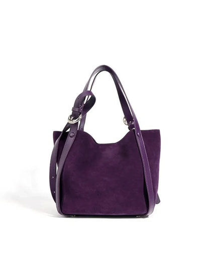 Leder Handtasche "Lotus" - TOLLzWOOD