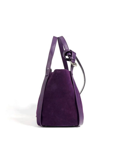 Leder Handtasche "Lotus" - TOLLzWOOD