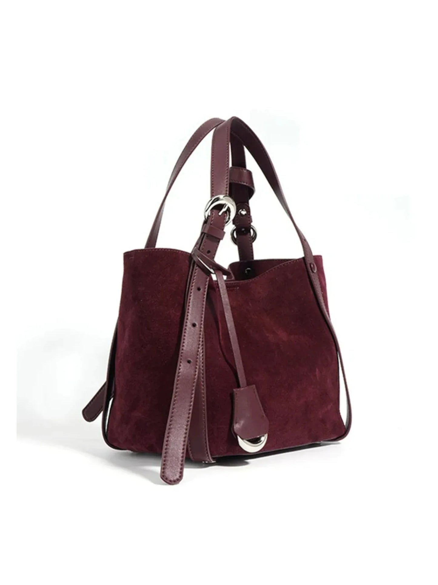 Leder Handtasche "Lotus" - TOLLzWOOD