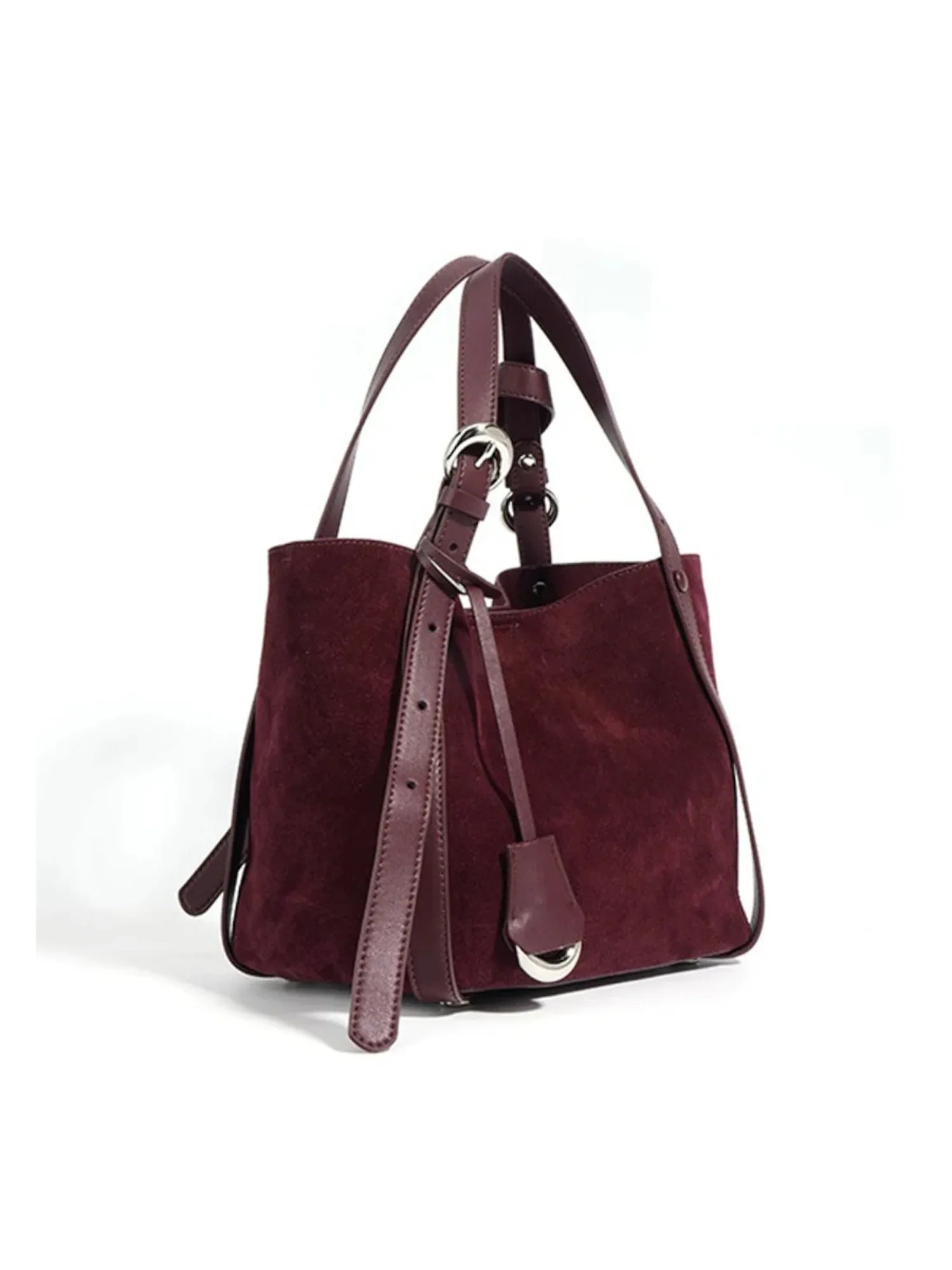 Leder Handtasche "Lotus" - TOLLzWOOD