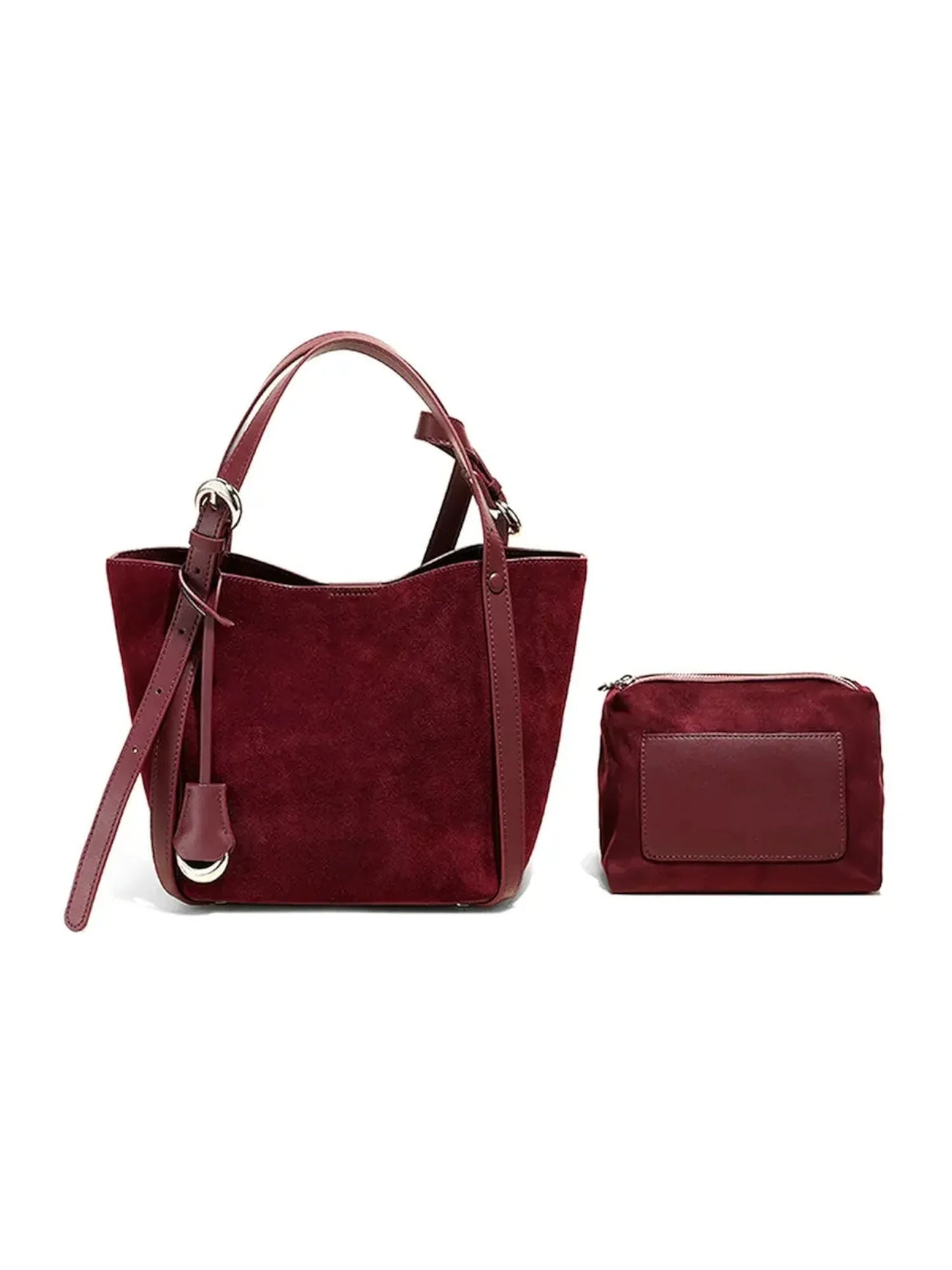 Leder Handtasche "Lotus" - TOLLzWOOD