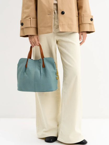 Leder Handtasche "Mimose" - TOLLzWOOD