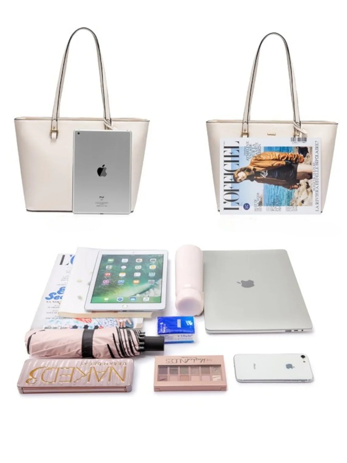 Leder Handtasche "Tulpe" - TOLLzWOOD