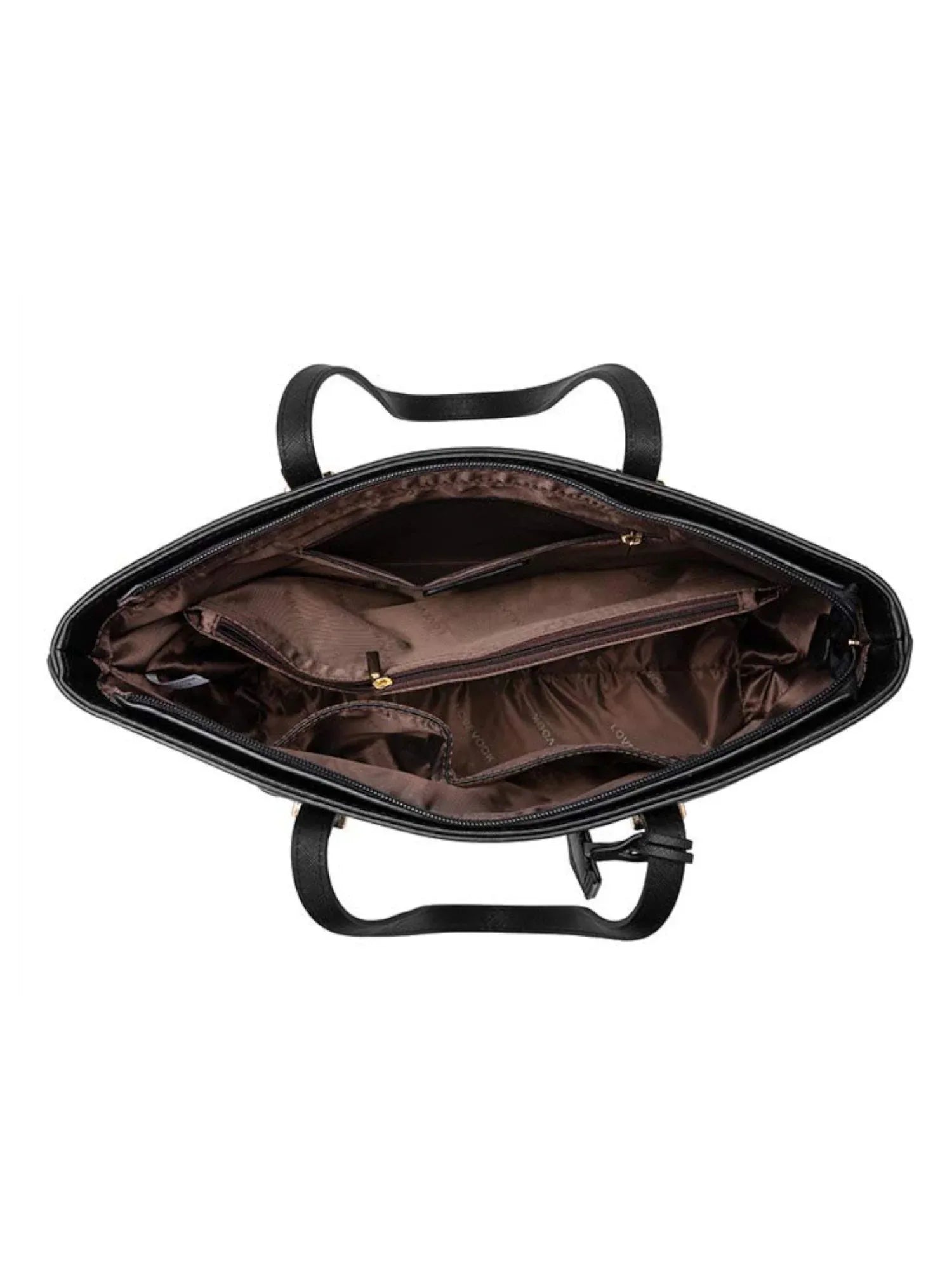 Leder Handtasche "Tulpe" - TOLLzWOOD
