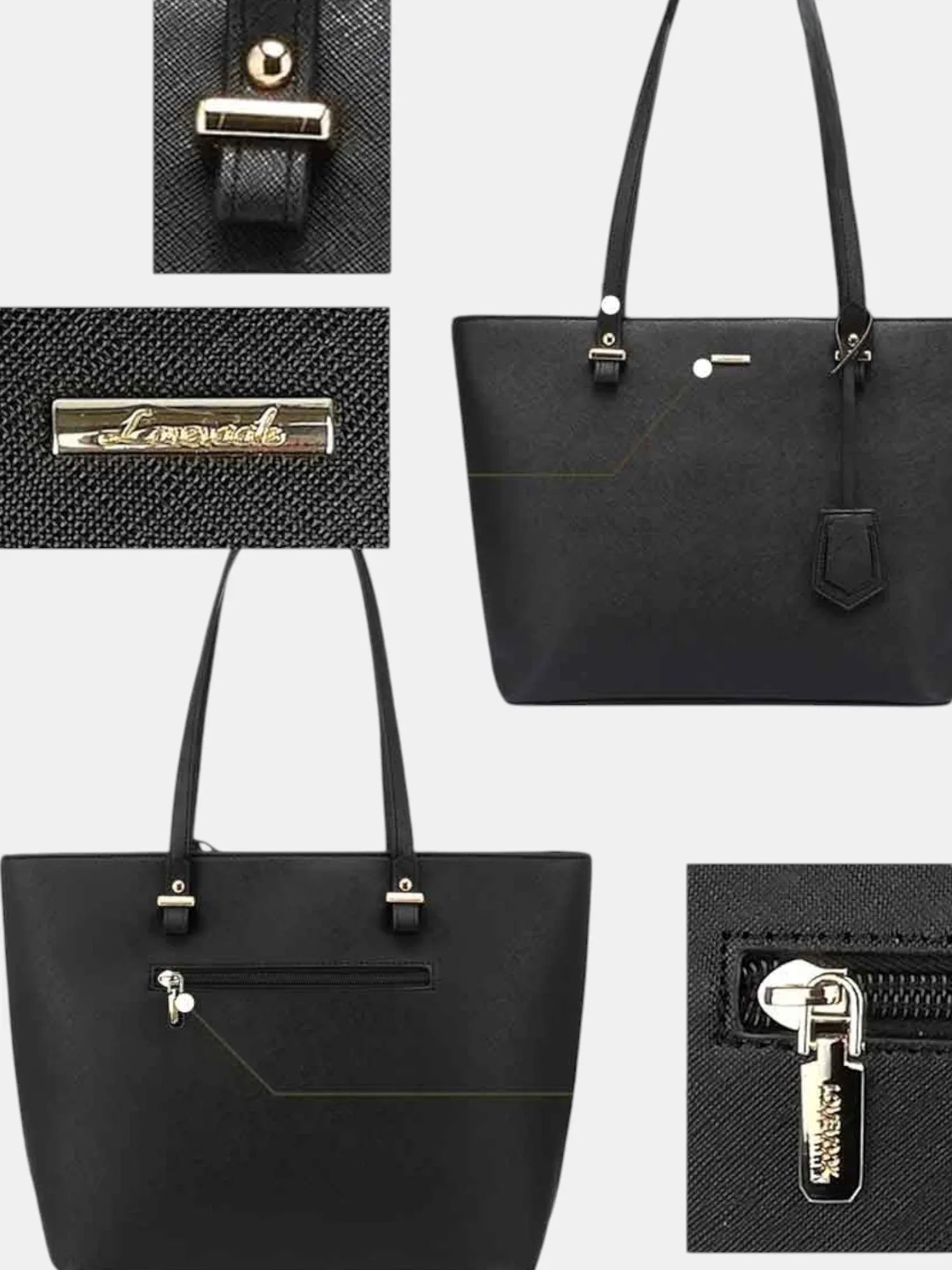 Leder Handtasche "Tulpe" - TOLLzWOOD