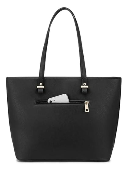 Leder Handtasche "Tulpe" - TOLLzWOOD
