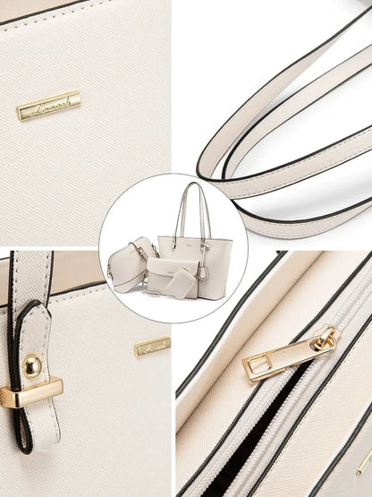 Leder Handtasche "Tulpe" - TOLLzWOOD