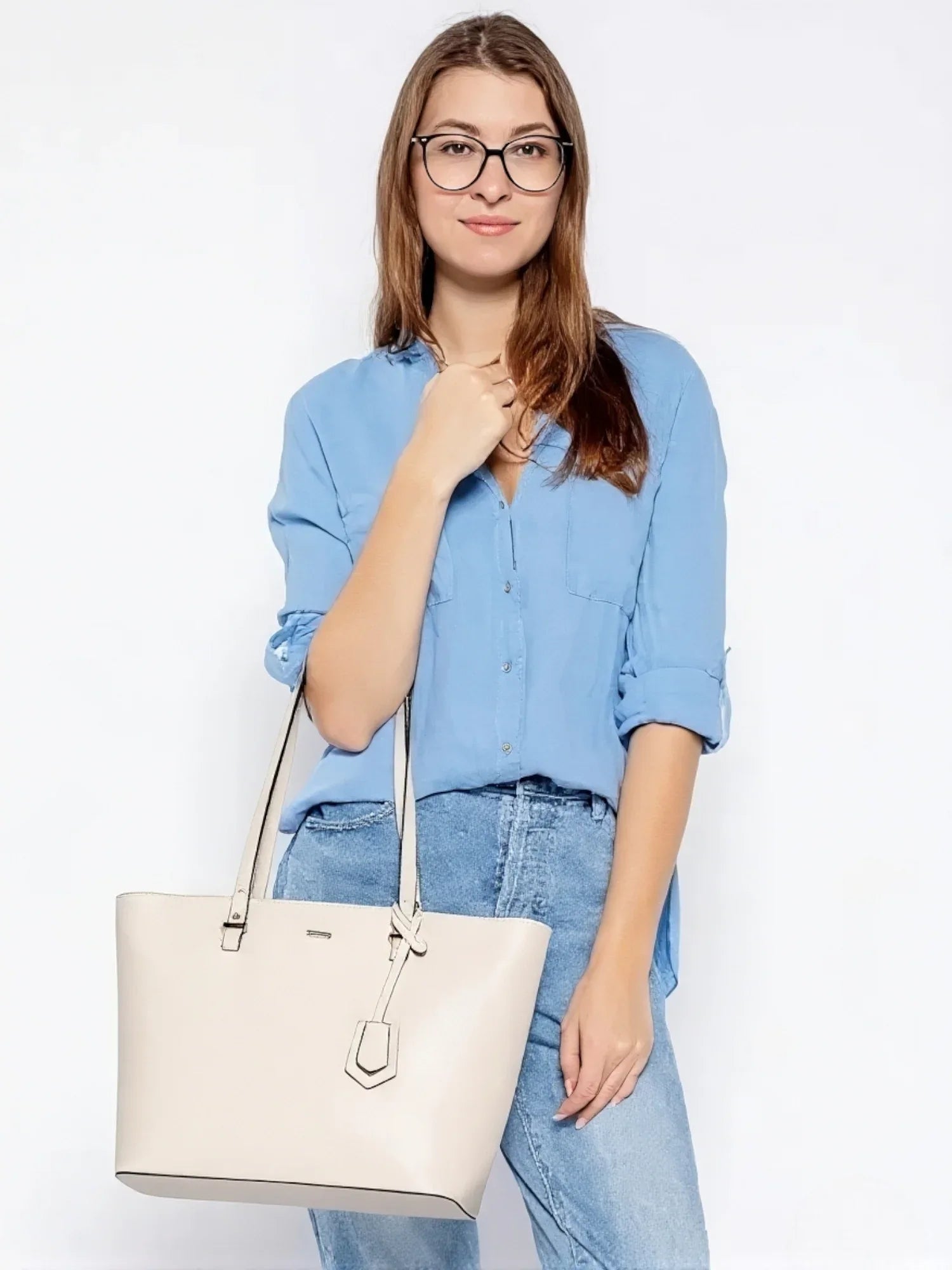 Leder Handtasche "Tulpe" - TOLLzWOOD