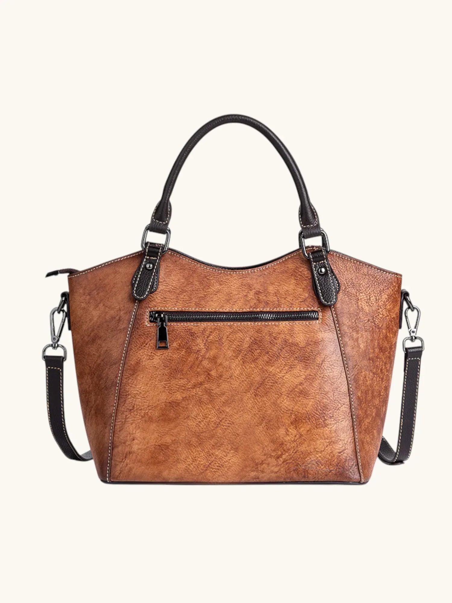 Leder Handtasche "Element" - TOLLzWOOD
