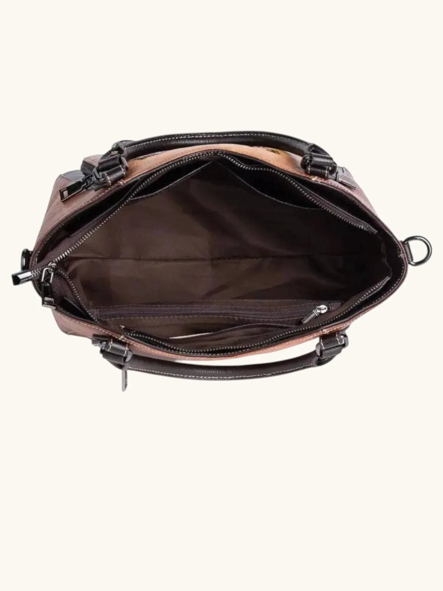 Leder Handtasche "Element" - TOLLzWOOD