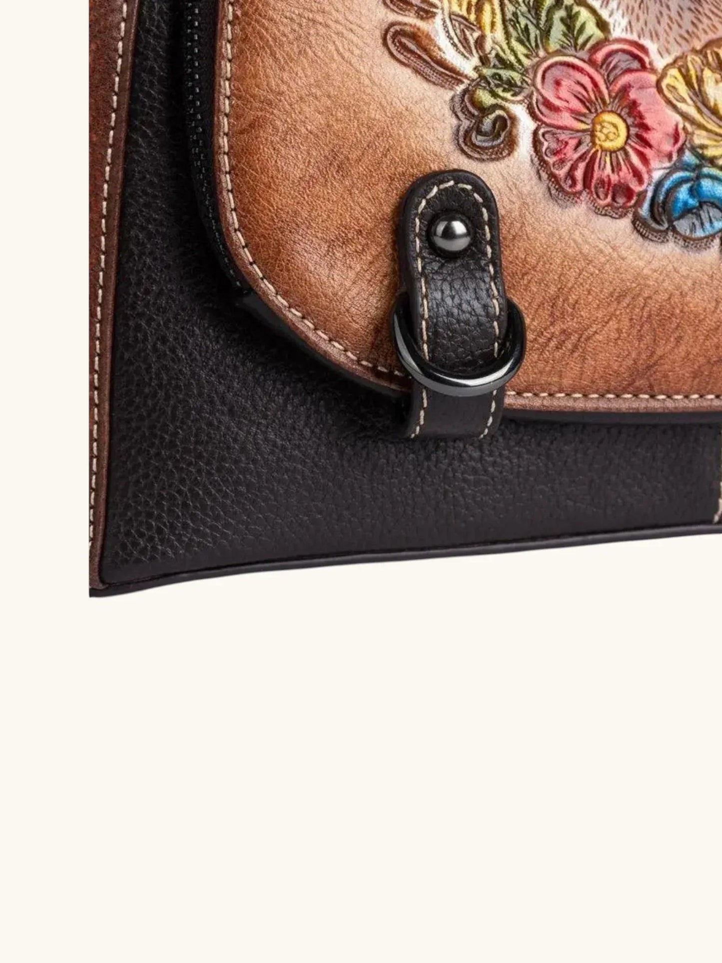 Leder Handtasche "Element" - TOLLzWOOD