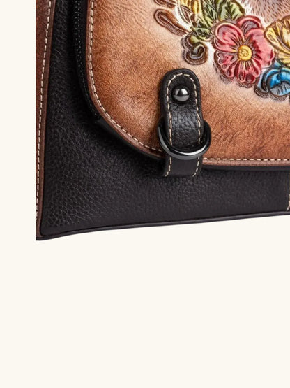 Leder Handtasche "Element" - TOLLzWOOD