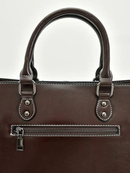 Leder Handtasche "Lilly" - TOLLzWOOD