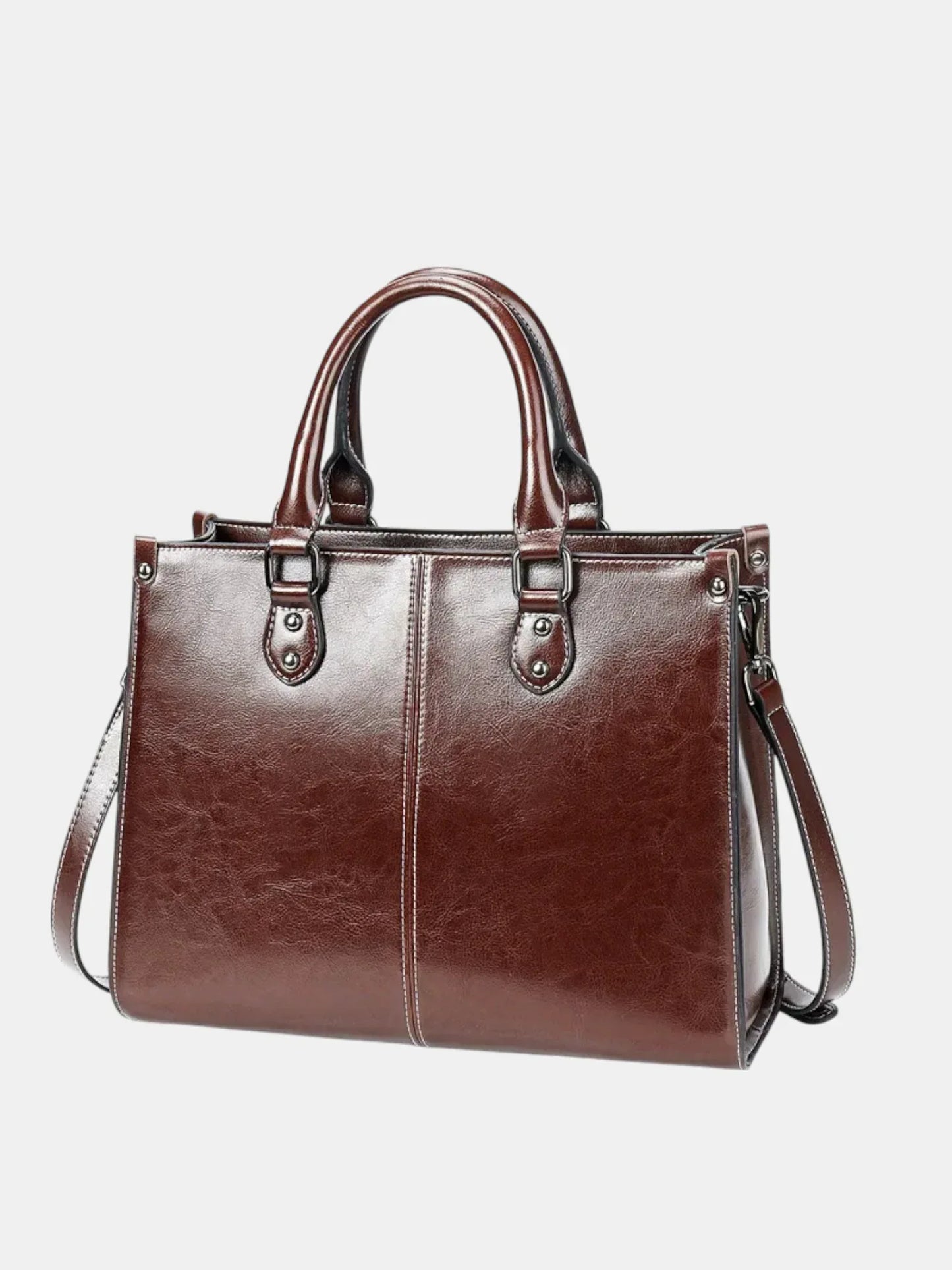 Leder Handtasche "Lilly" - TOLLzWOOD