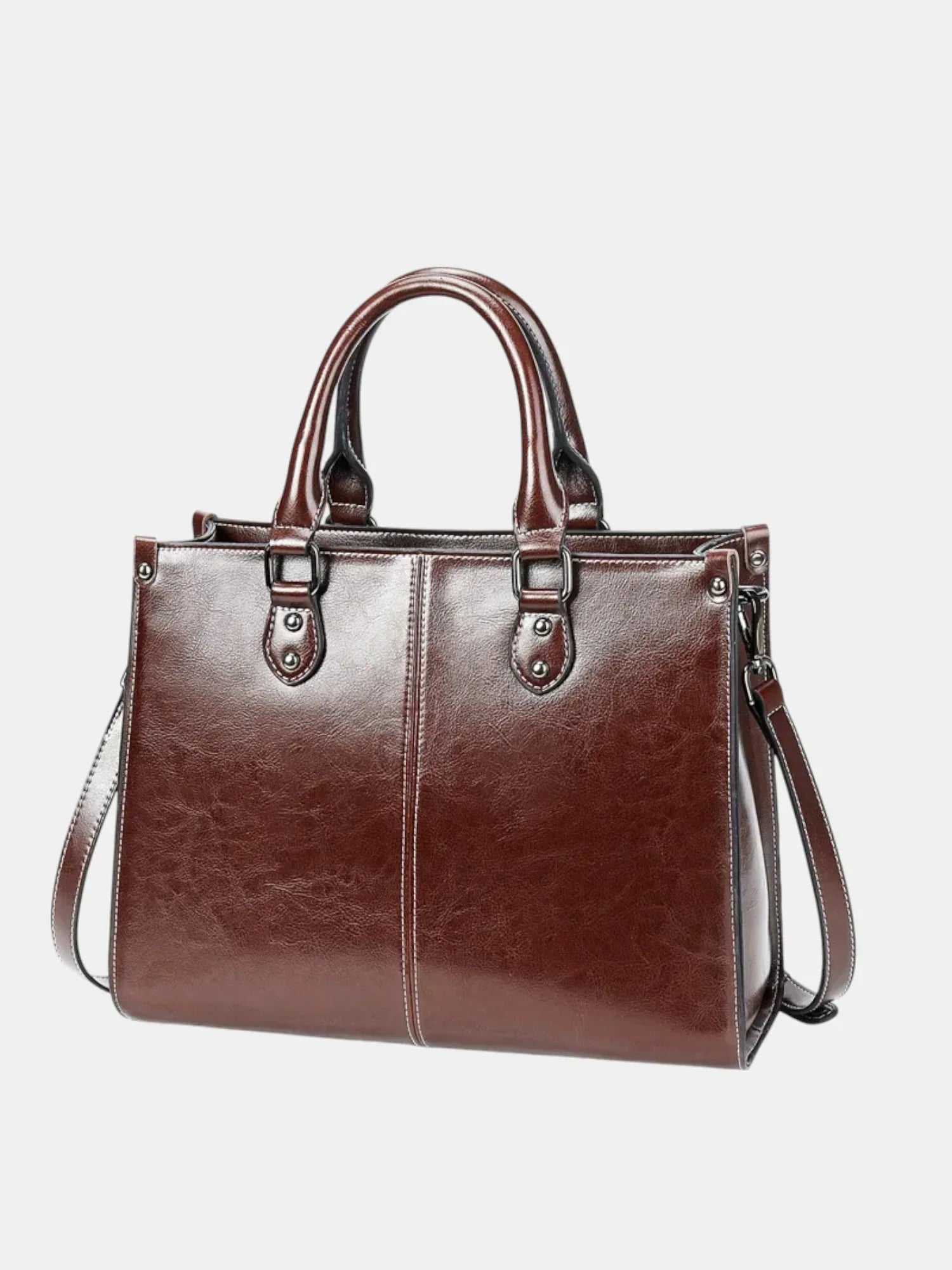 Leder Handtasche "Lilly" - TOLLzWOOD