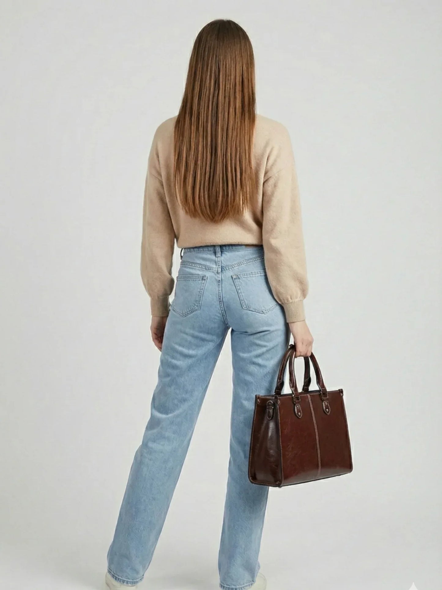 Leder Handtasche "Lilly" - TOLLzWOOD