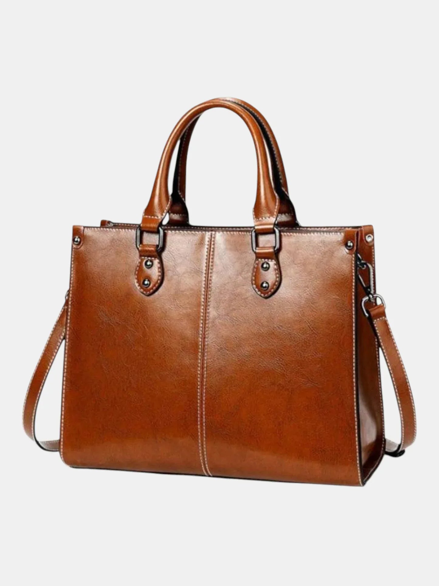 Leder Handtasche "Lilly" - TOLLzWOOD