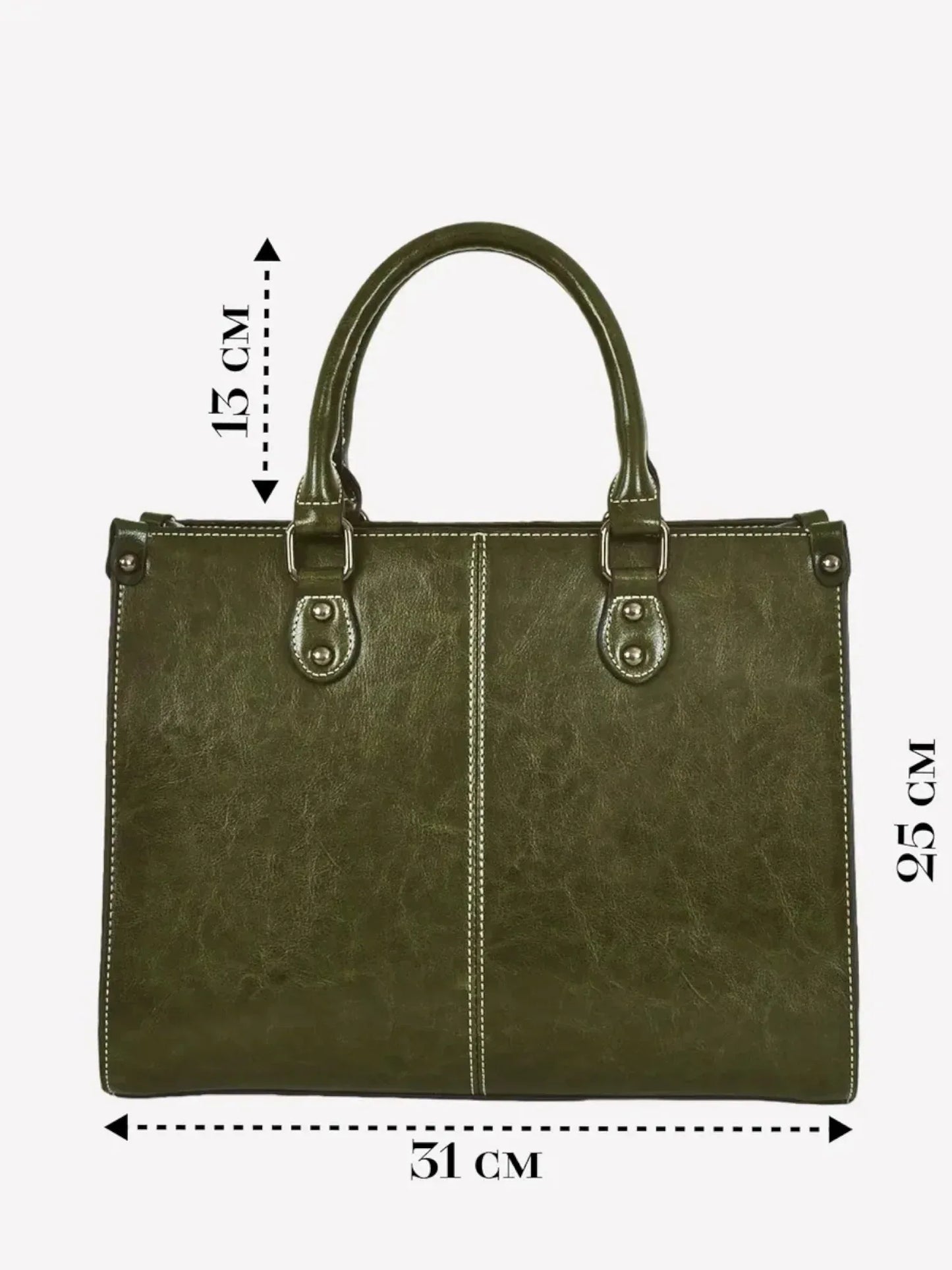 Leder Handtasche "Lilly" - TOLLzWOOD