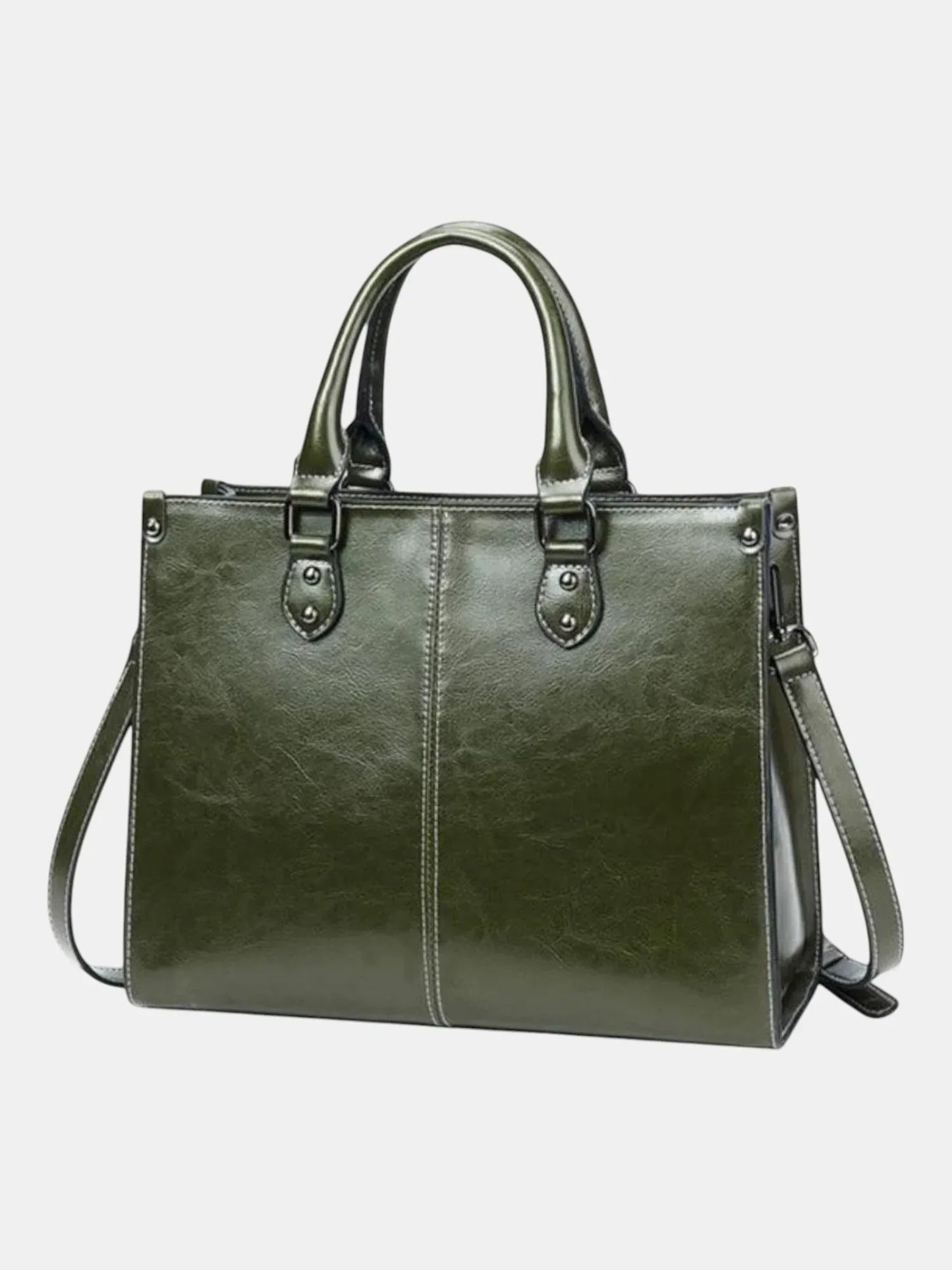 Leder Handtasche "Lilly" - TOLLzWOOD
