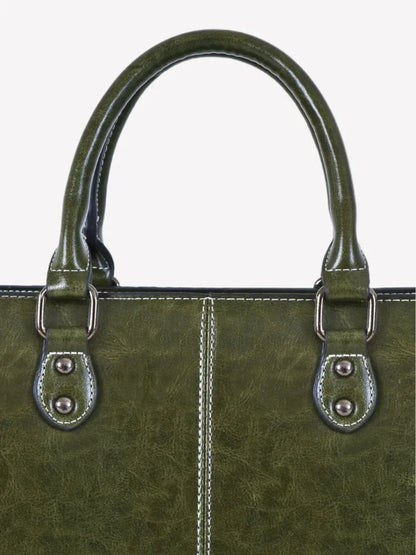 Leder Handtasche "Lilly" - TOLLzWOOD