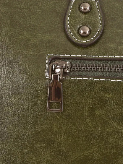 Leder Handtasche "Lilly" - TOLLzWOOD