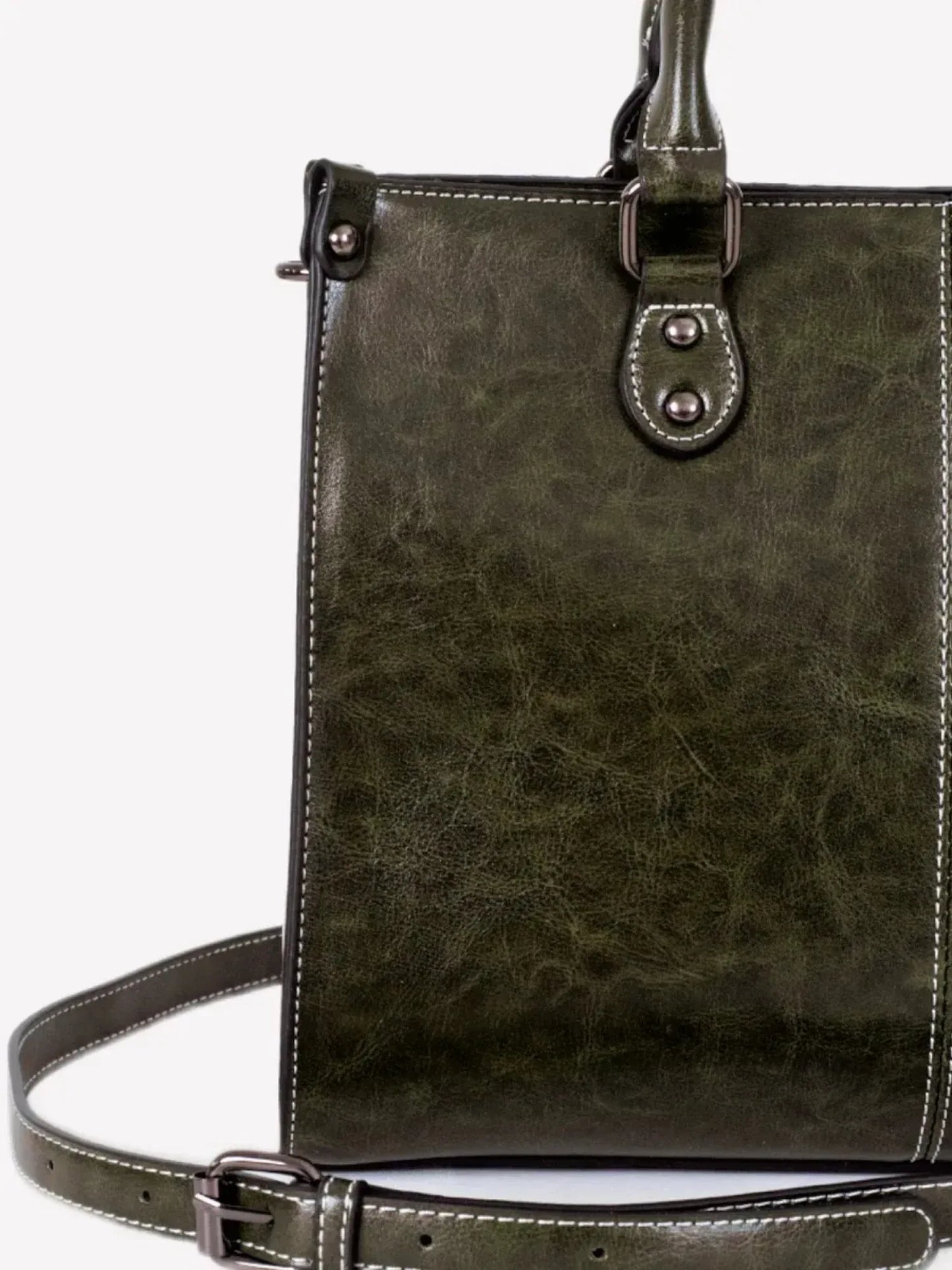 Leder Handtasche "Lilly" - TOLLzWOOD